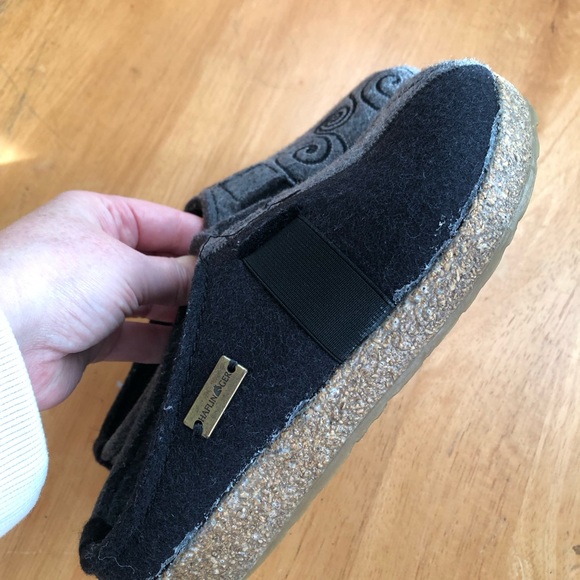 Haflinger wool slippers 36 cork 5.5 5 1/2 - Picture 5 of 6
